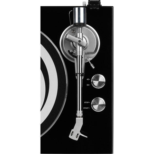 Main product image for Dayton Audio Classic 6.5" Powered Bluetooth Bookshelf Speaker Pair and Turntable Bundle Black300-3654
